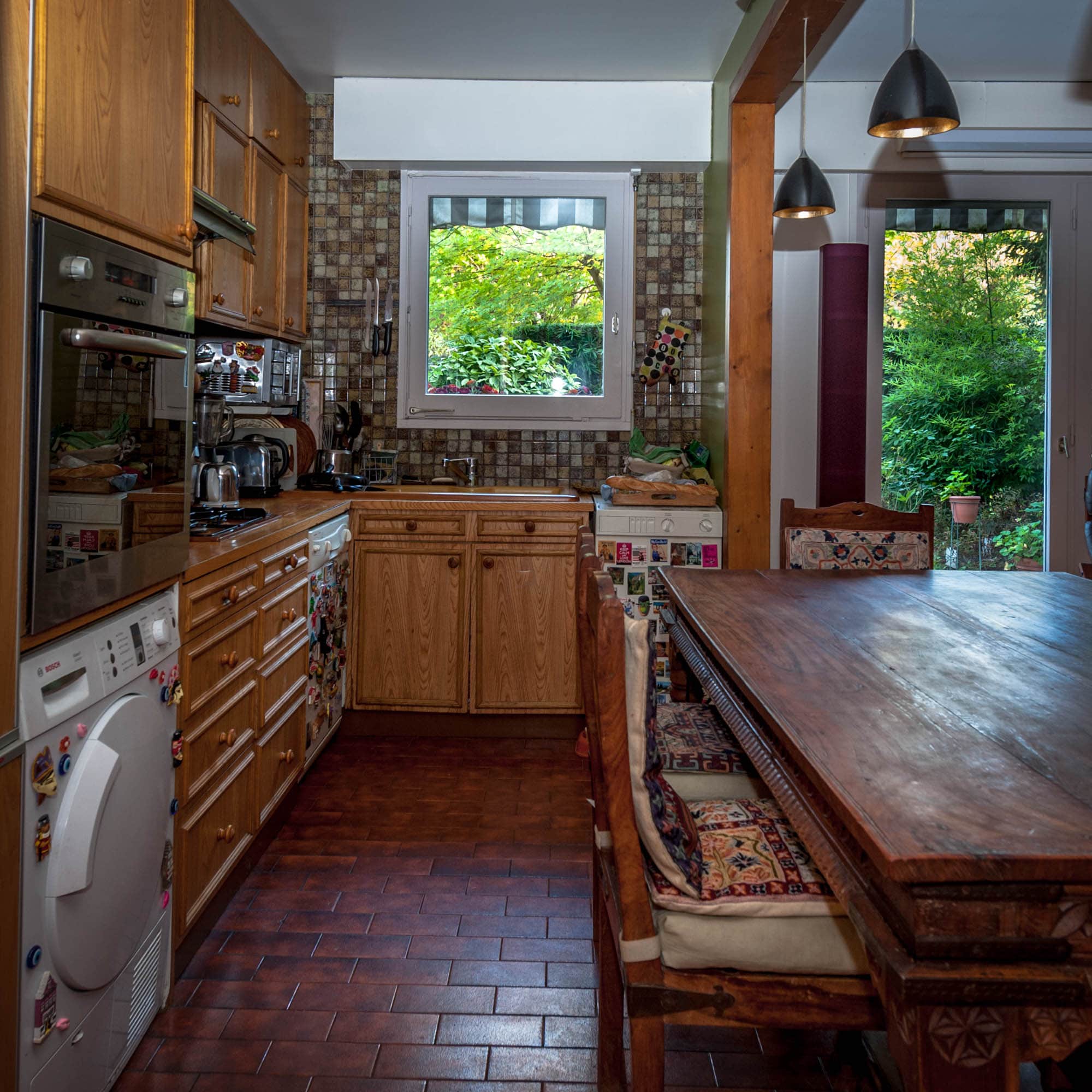 Accomodation to frédéric leloup home, the kitchen